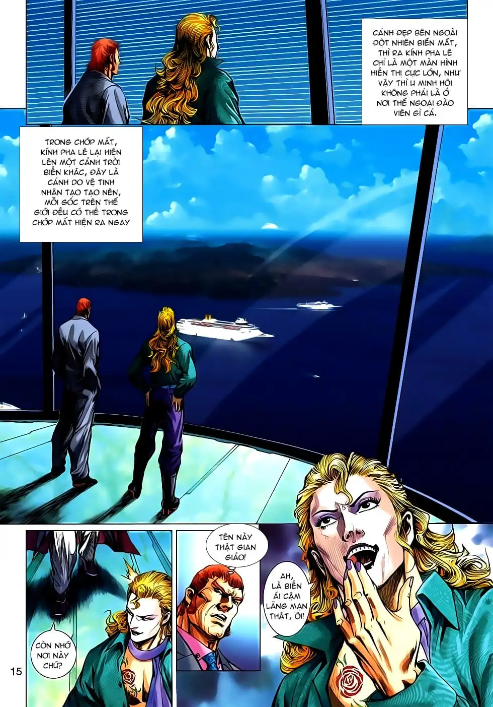 Truyện Tranh Tân Tác Long Hổ Môn trang 4