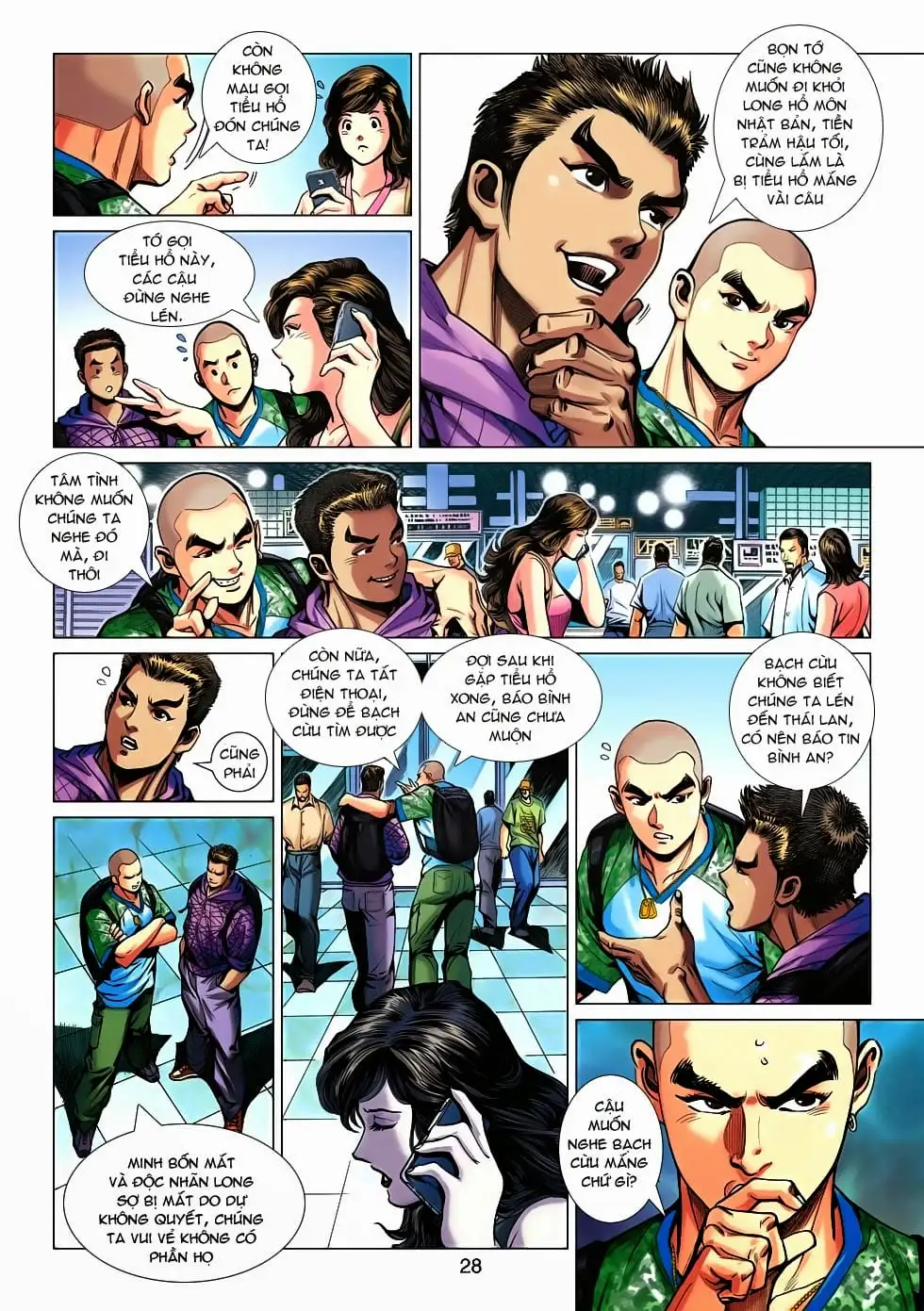 Truyện Tranh Tân Tác Long Hổ Môn trang 4