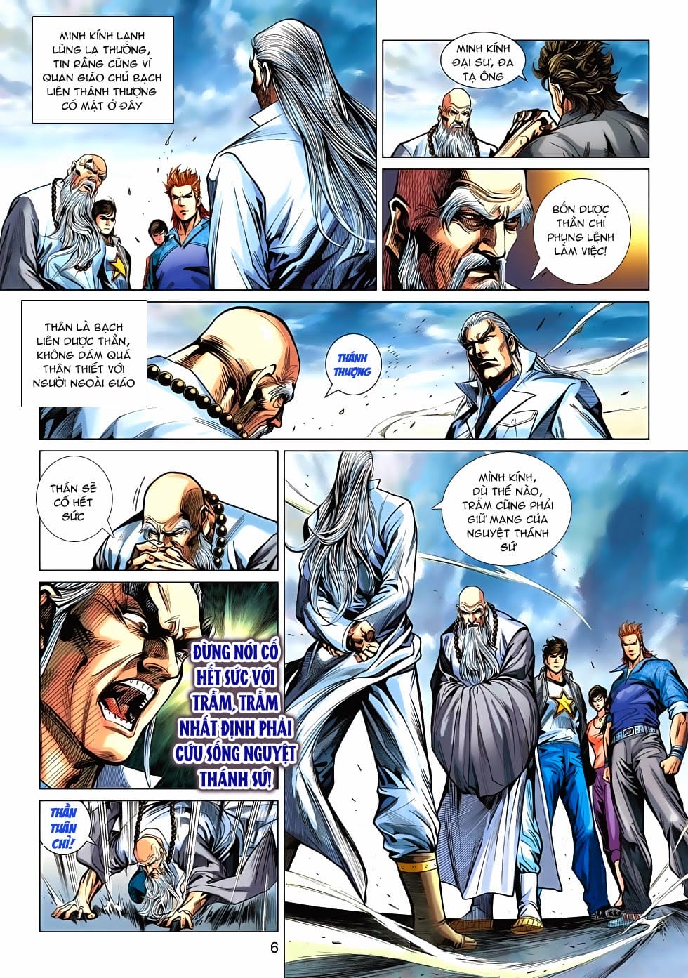 Truyện Tranh Tân Tác Long Hổ Môn trang 4