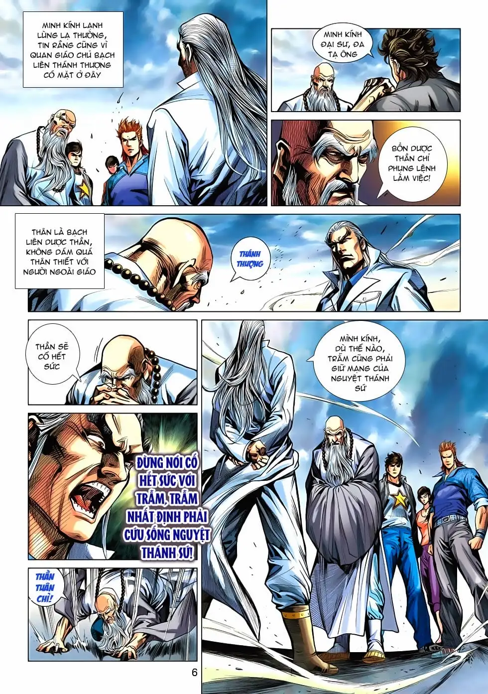 Truyện Tranh Tân Tác Long Hổ Môn trang 4