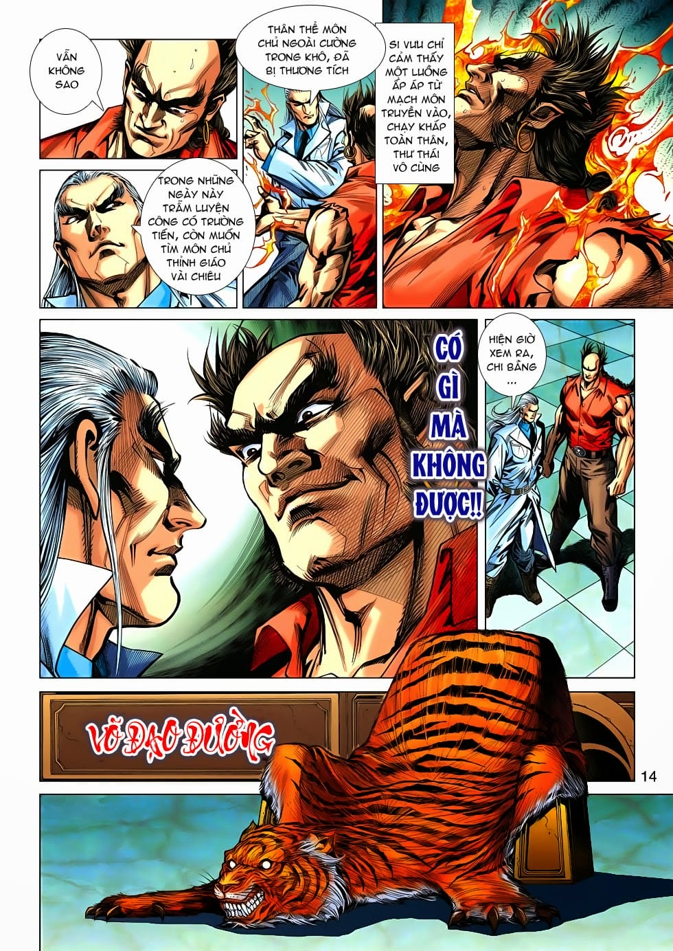 Truyện Tranh Tân Tác Long Hổ Môn trang 4