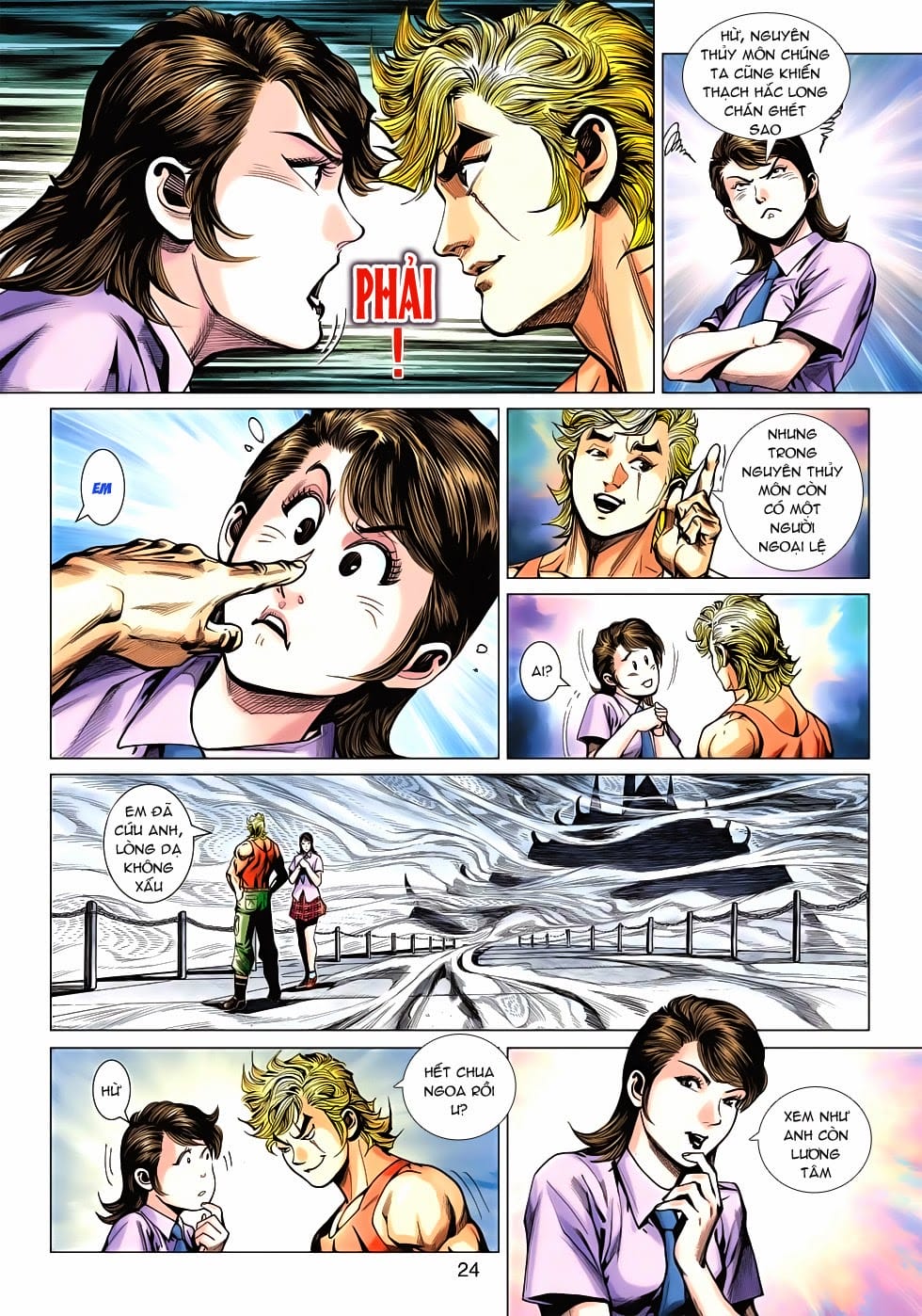 Truyện Tranh Tân Tác Long Hổ Môn trang 4