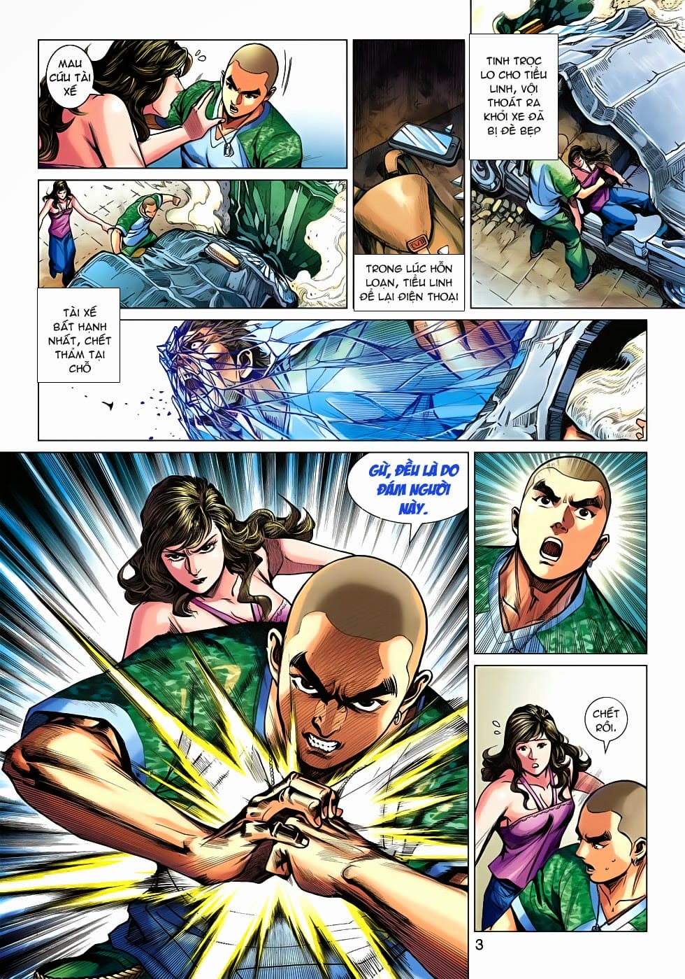 Truyện Tranh Tân Tác Long Hổ Môn trang 4