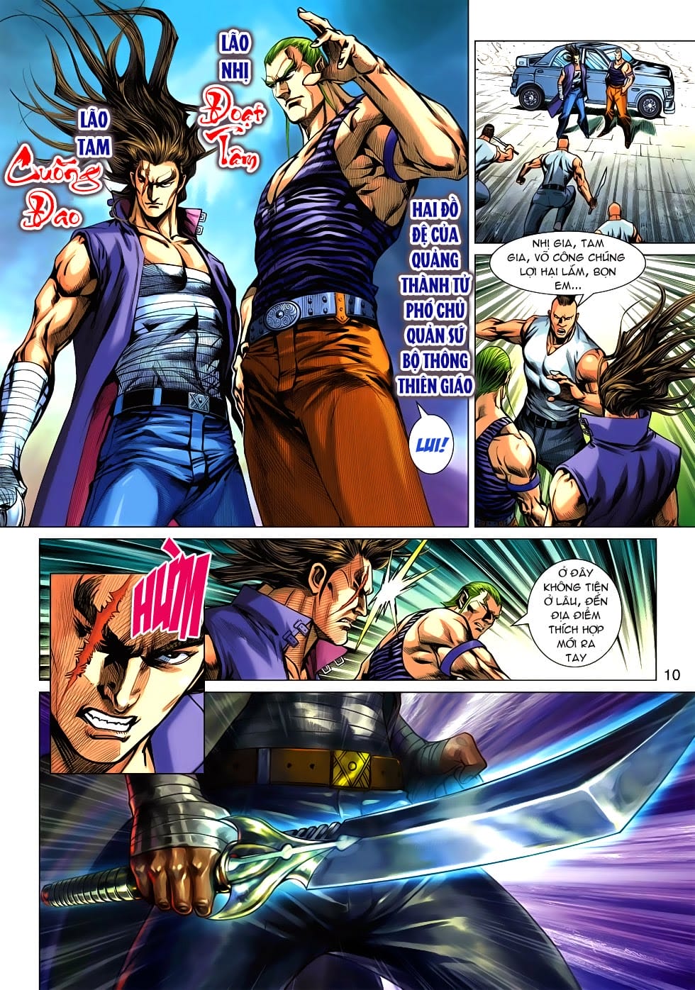 Truyện Tranh Tân Tác Long Hổ Môn trang 4