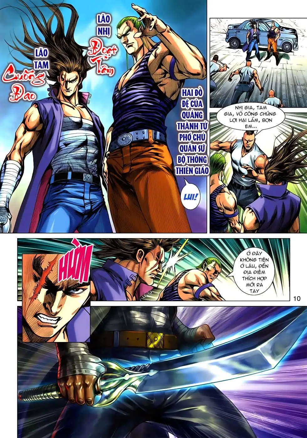 Truyện Tranh Tân Tác Long Hổ Môn trang 4