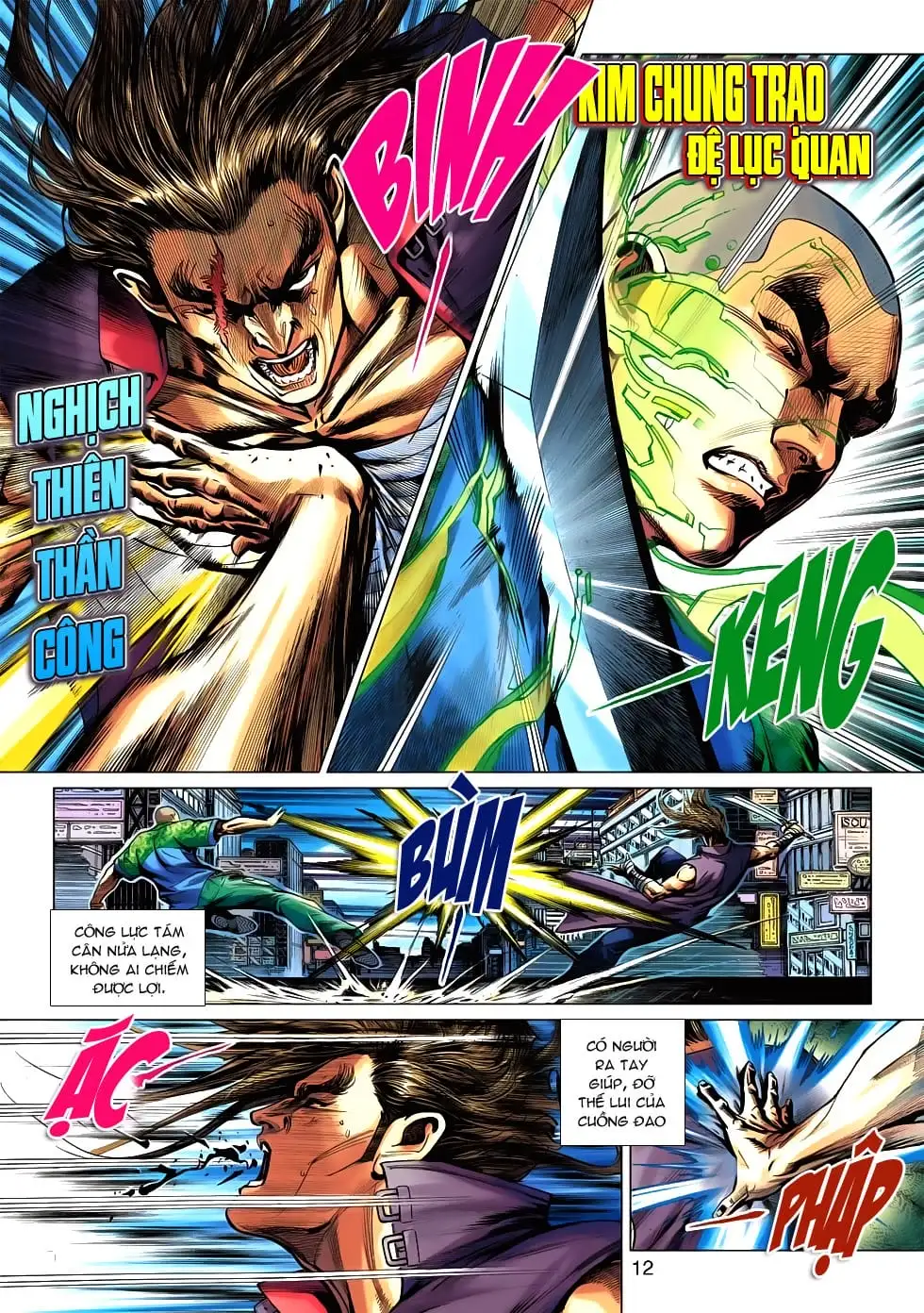 Truyện Tranh Tân Tác Long Hổ Môn trang 4