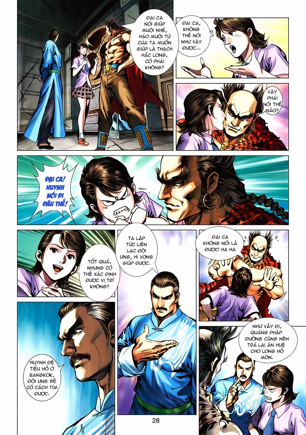 Truyện Tranh Tân Tác Long Hổ Môn trang 4