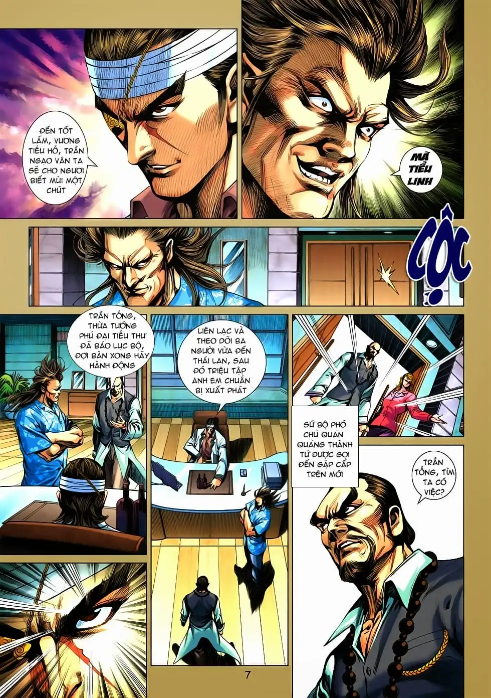 Truyện Tranh Tân Tác Long Hổ Môn trang 4