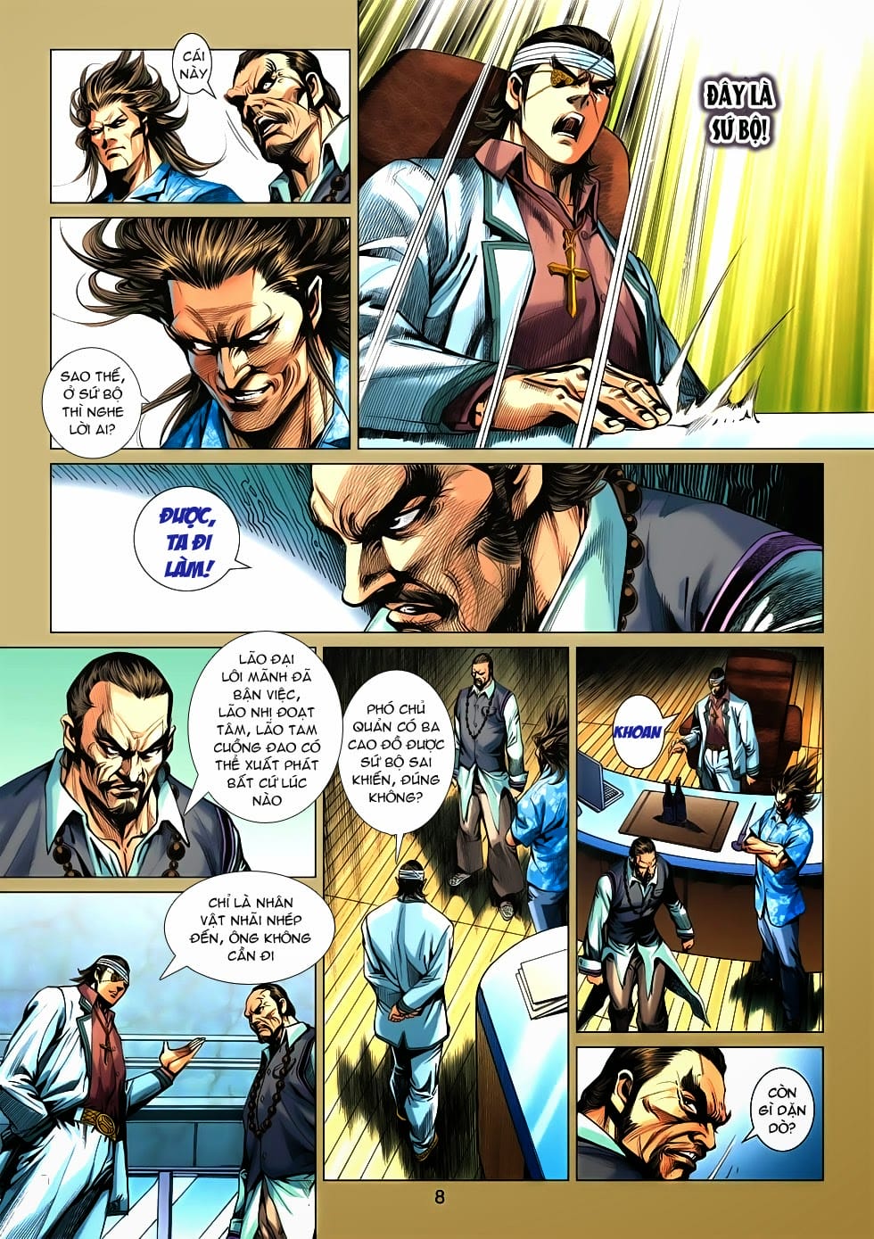 Truyện Tranh Tân Tác Long Hổ Môn trang 4