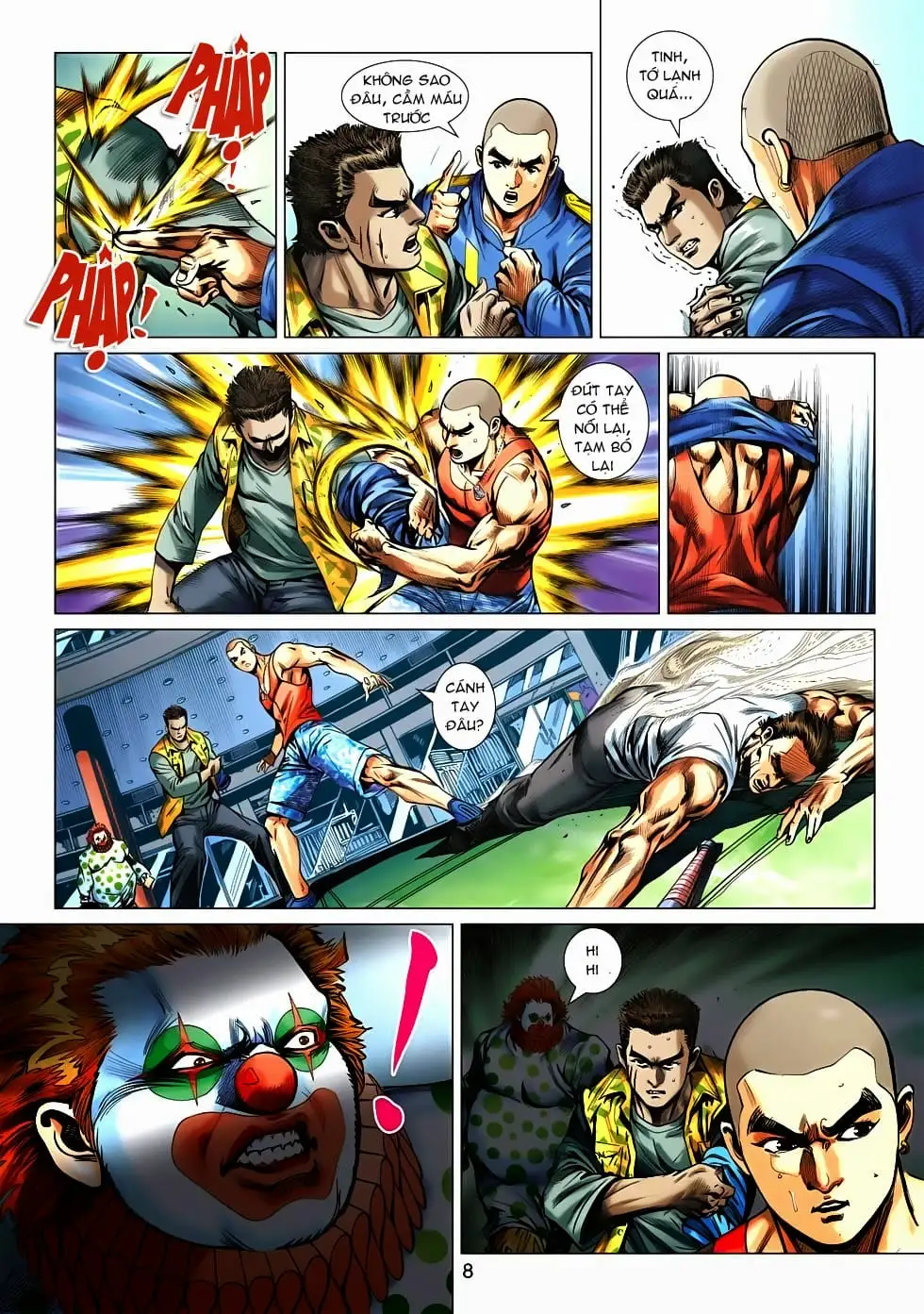 Truyện Tranh Tân Tác Long Hổ Môn trang 4