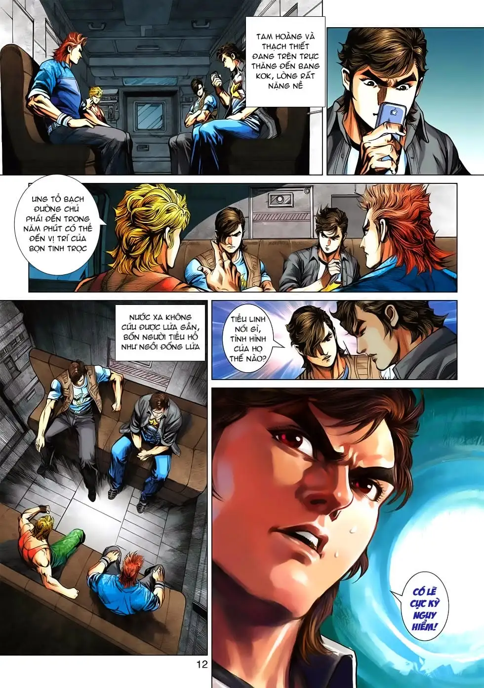 Truyện Tranh Tân Tác Long Hổ Môn trang 4