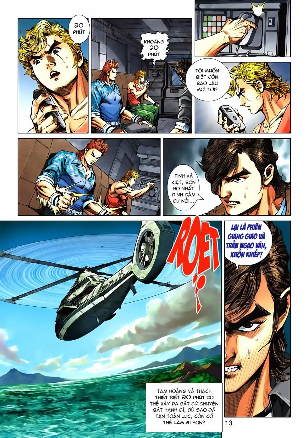 Truyện Tranh Tân Tác Long Hổ Môn trang 4