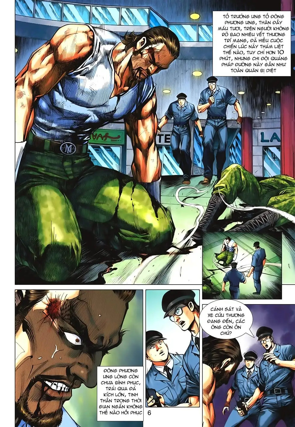 Truyện Tranh Tân Tác Long Hổ Môn trang 4