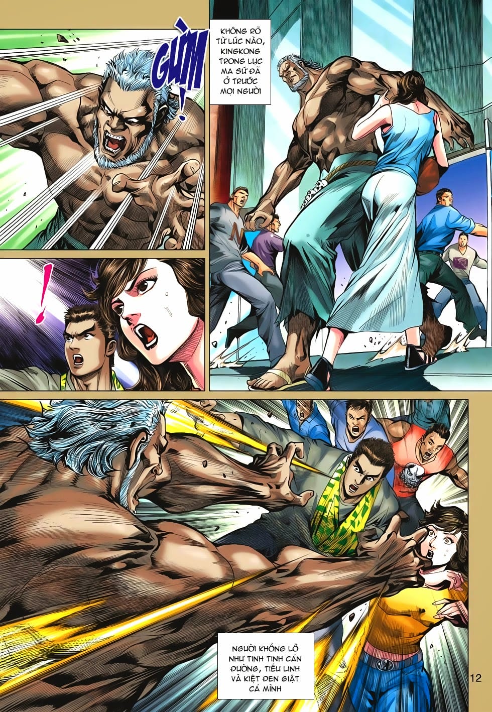 Truyện Tranh Tân Tác Long Hổ Môn trang 4