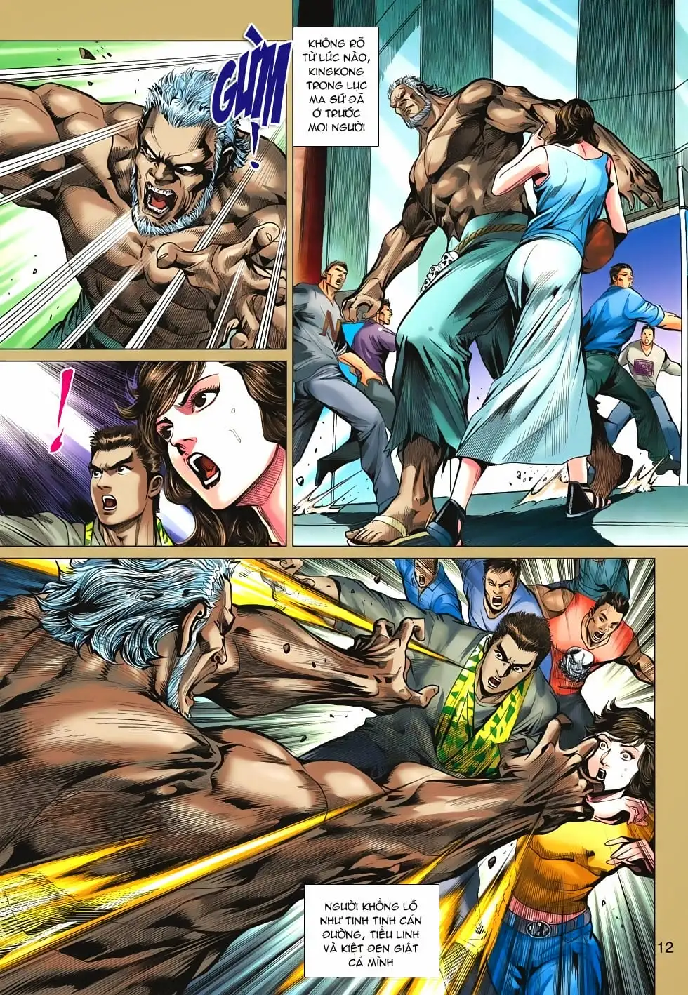 Truyện Tranh Tân Tác Long Hổ Môn trang 4