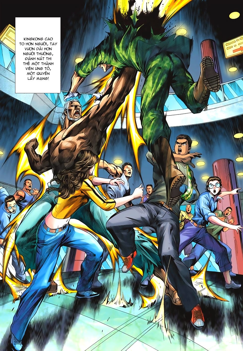 Truyện Tranh Tân Tác Long Hổ Môn trang 4