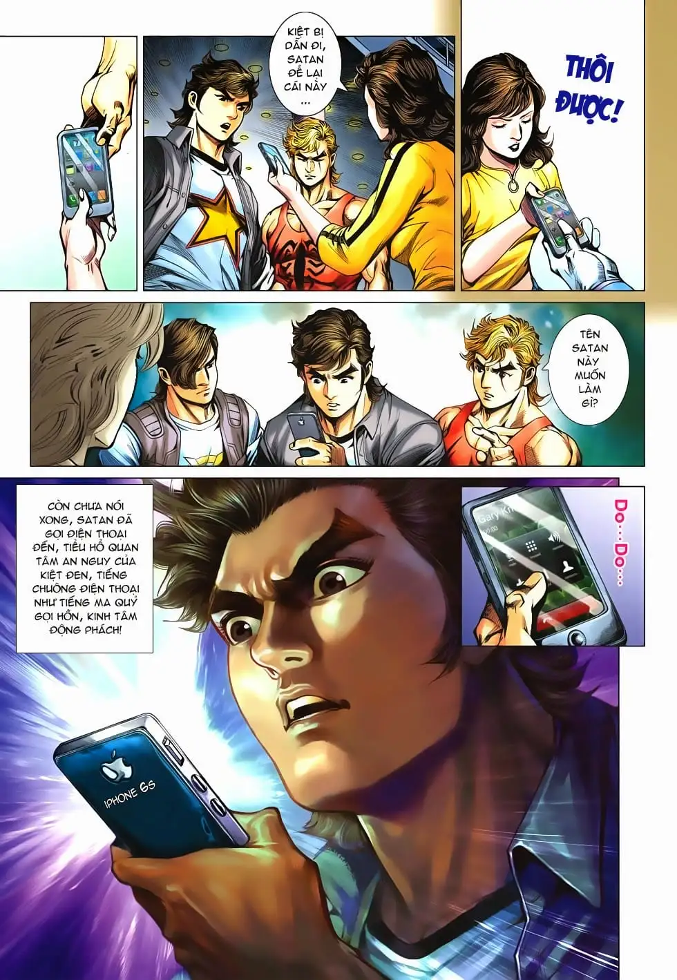 Truyện Tranh Tân Tác Long Hổ Môn trang 4