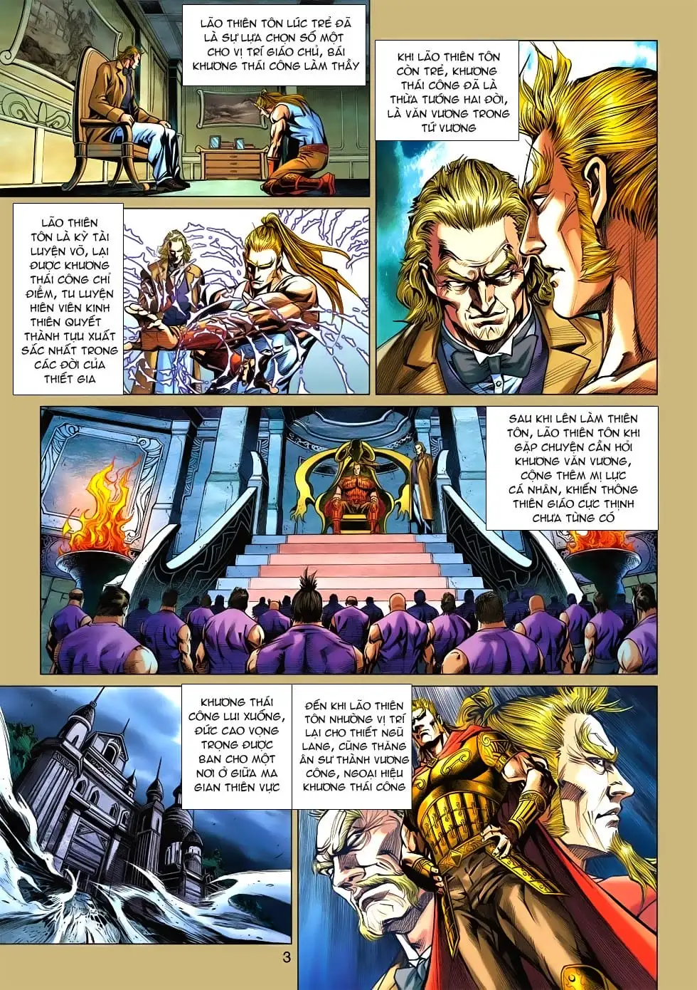 Truyện Tranh Tân Tác Long Hổ Môn trang 4
