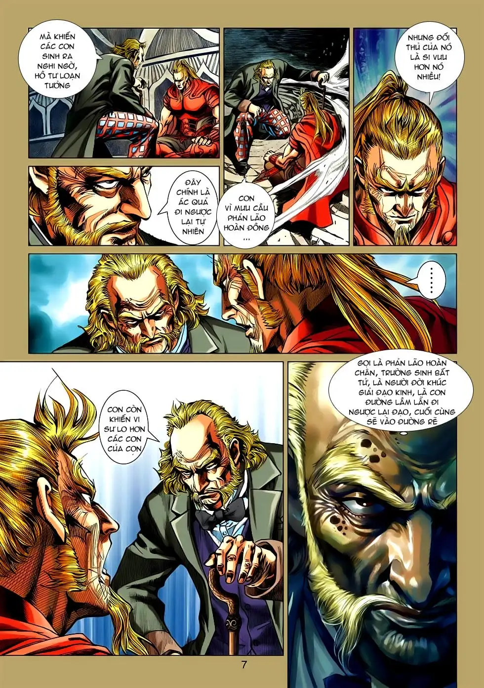 Truyện Tranh Tân Tác Long Hổ Môn trang 4