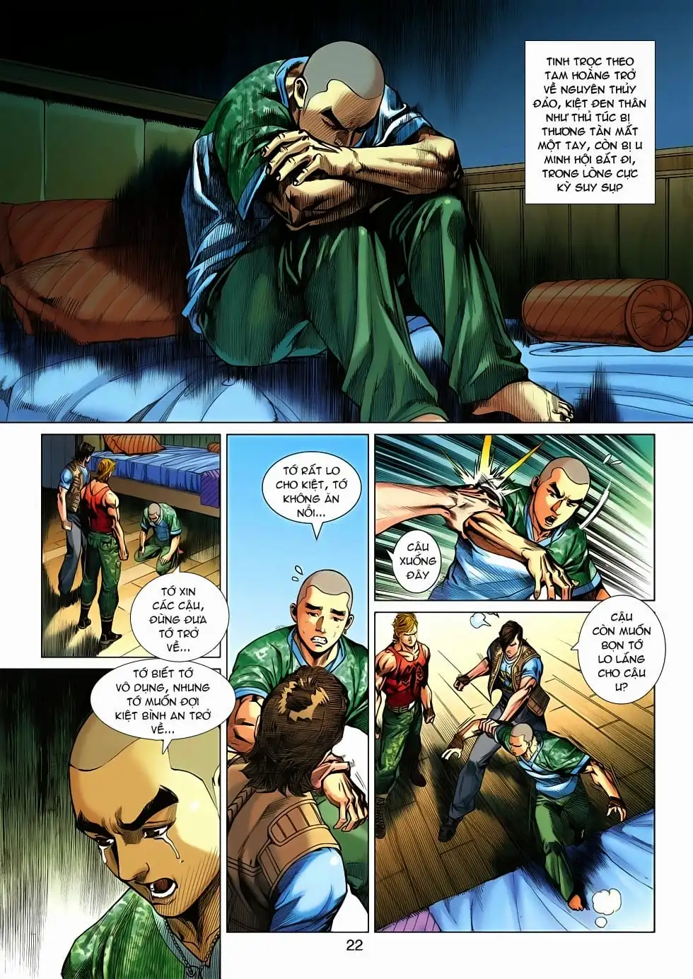 Truyện Tranh Tân Tác Long Hổ Môn trang 4