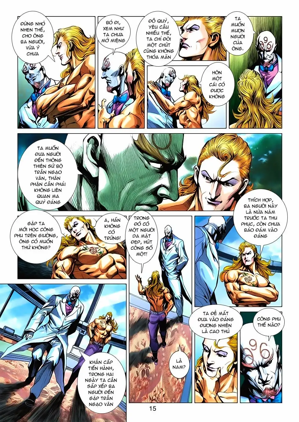 Truyện Tranh Tân Tác Long Hổ Môn trang 4