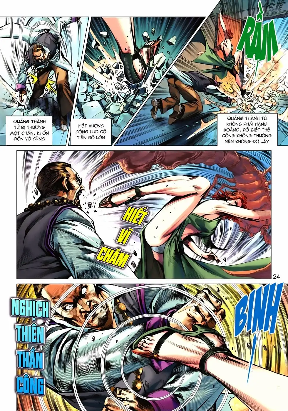 Truyện Tranh Tân Tác Long Hổ Môn trang 4