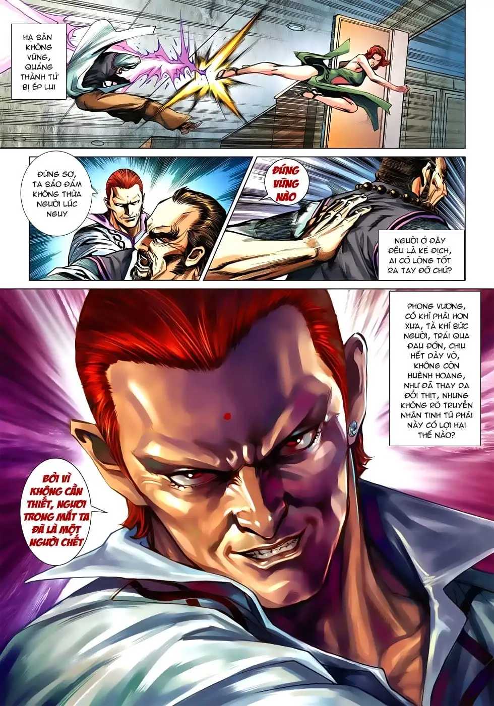 Truyện Tranh Tân Tác Long Hổ Môn trang 4