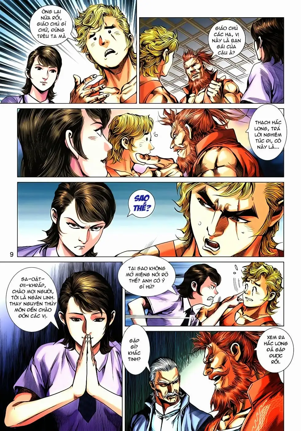 Truyện Tranh Tân Tác Long Hổ Môn trang 4