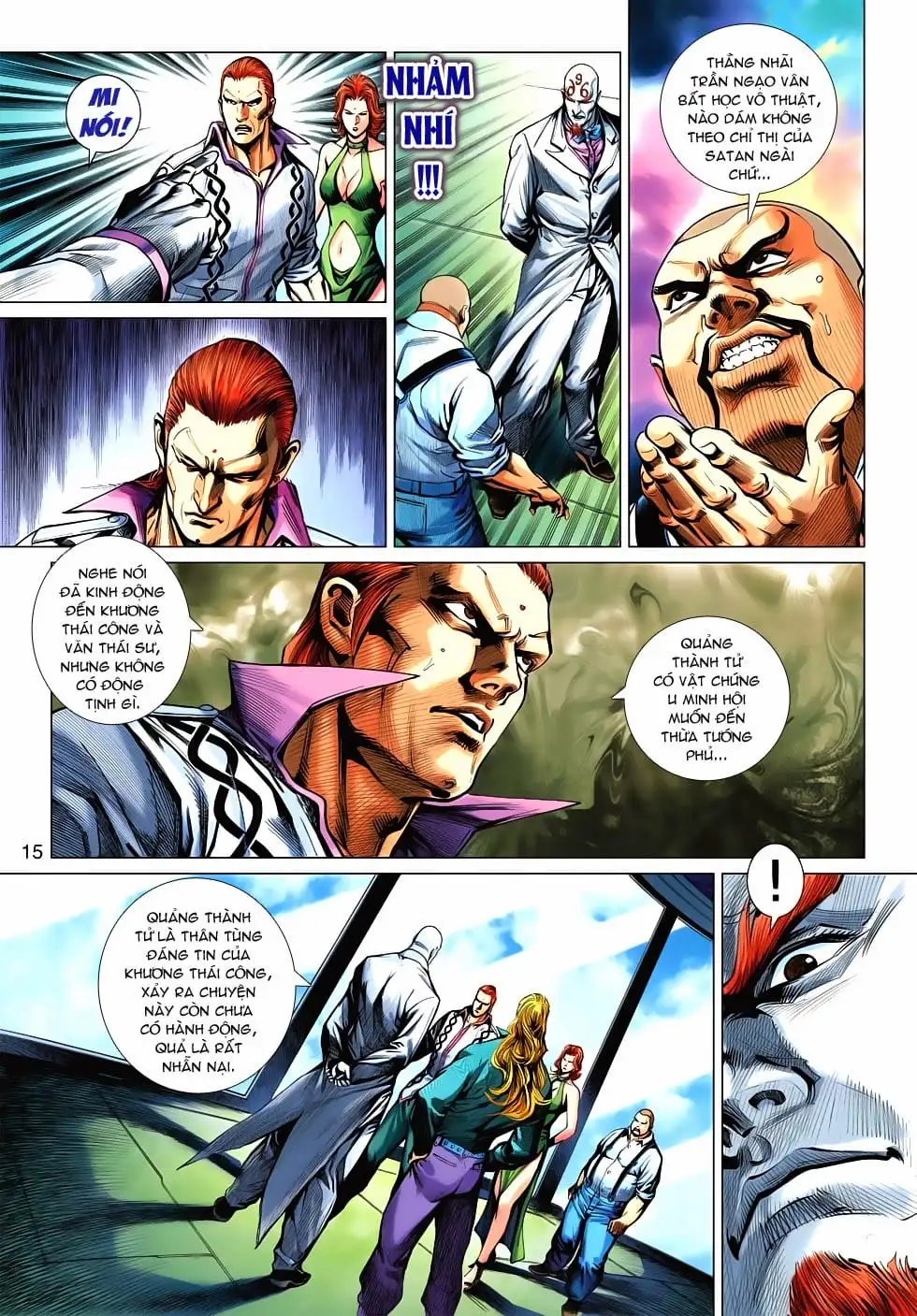 Truyện Tranh Tân Tác Long Hổ Môn trang 4