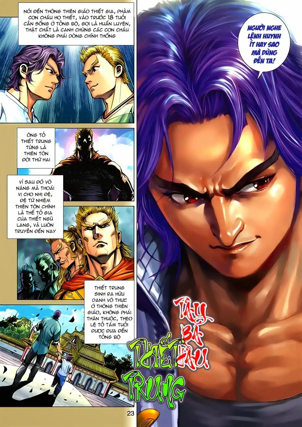 Truyện Tranh Tân Tác Long Hổ Môn trang 4