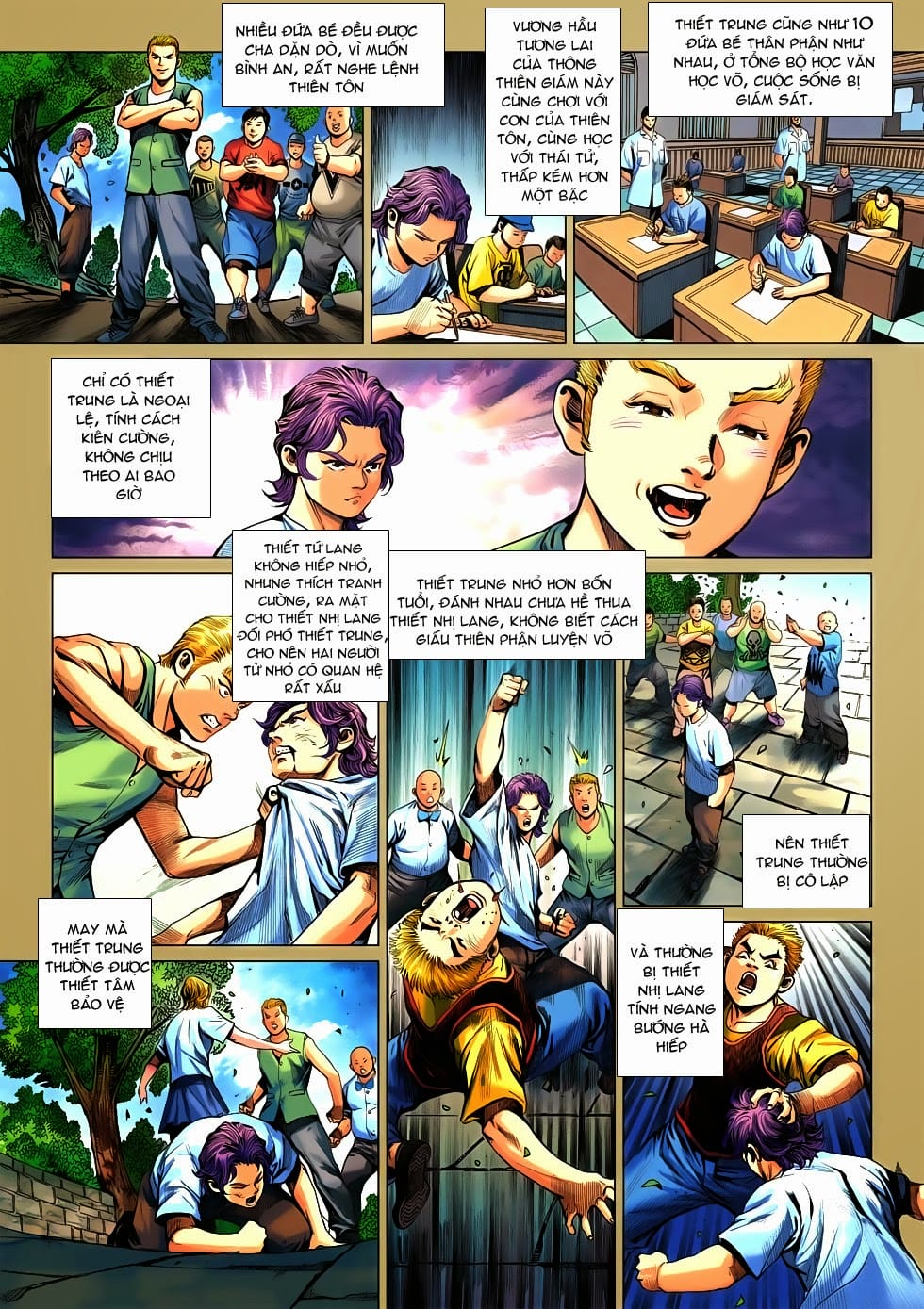 Truyện Tranh Tân Tác Long Hổ Môn trang 4