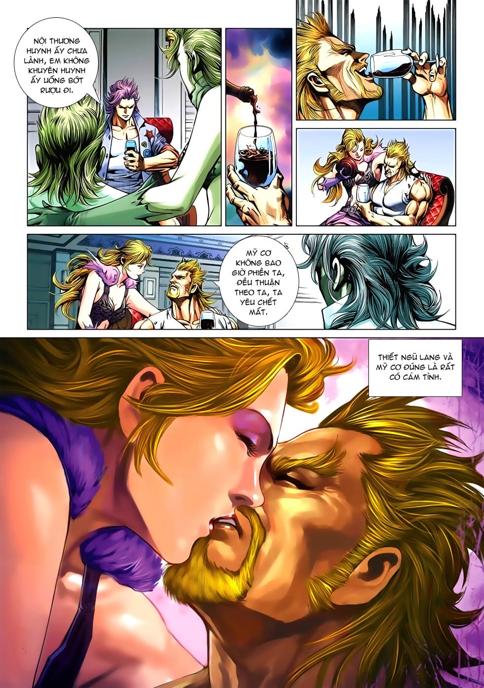 Truyện Tranh Tân Tác Long Hổ Môn trang 4