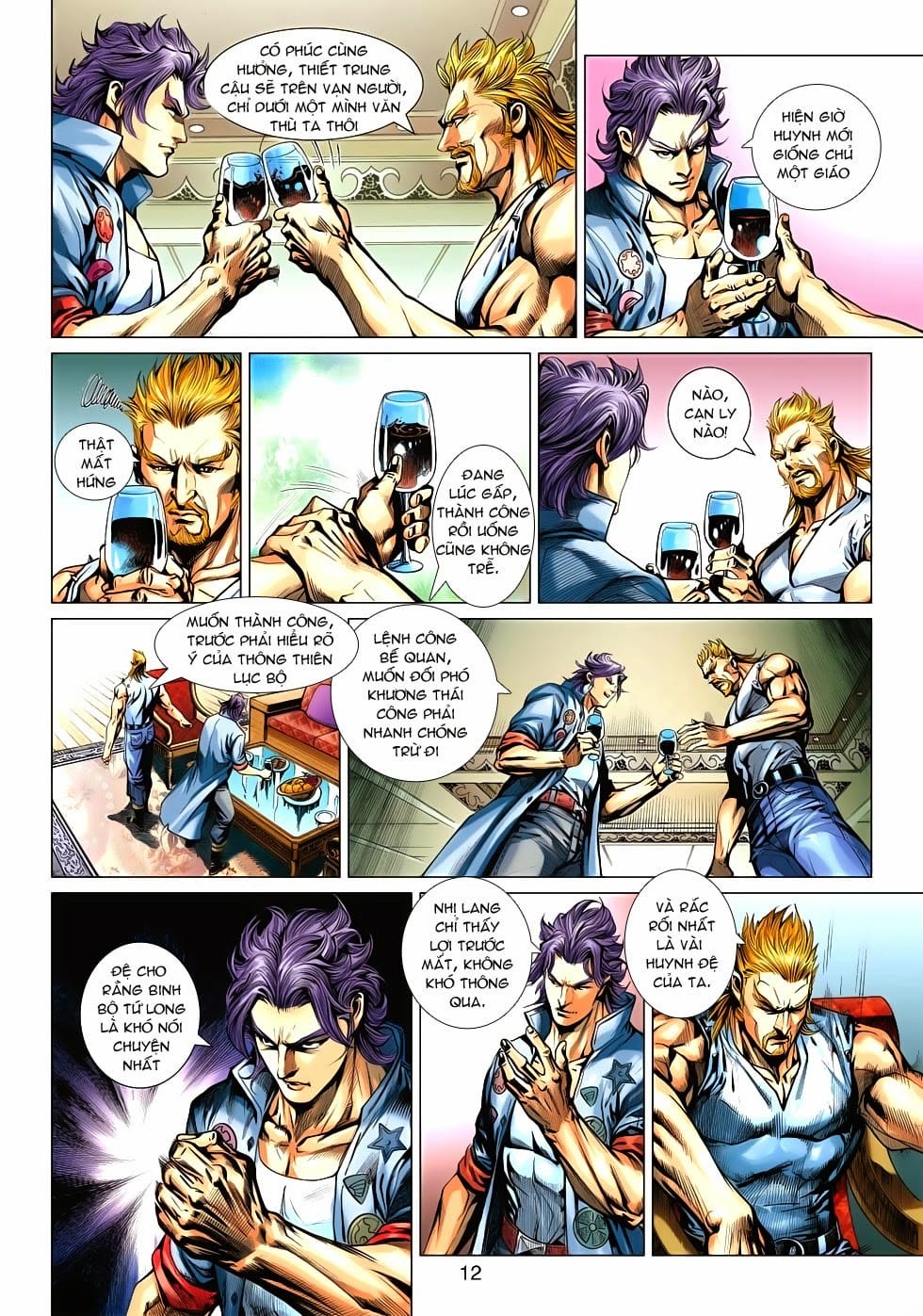 Truyện Tranh Tân Tác Long Hổ Môn trang 4