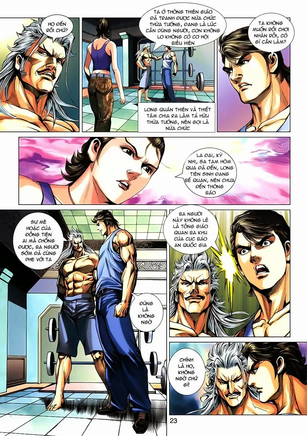 Truyện Tranh Tân Tác Long Hổ Môn trang 4