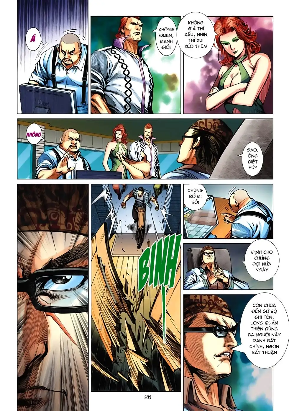 Truyện Tranh Tân Tác Long Hổ Môn trang 4