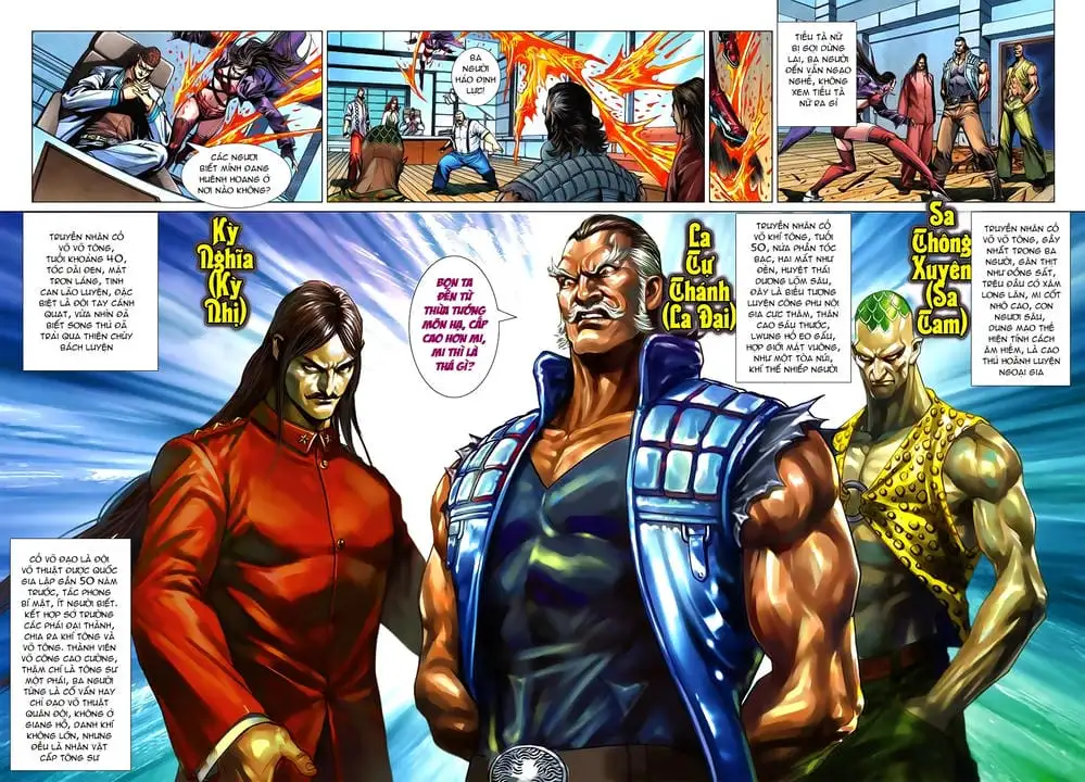 Truyện Tranh Tân Tác Long Hổ Môn trang 4