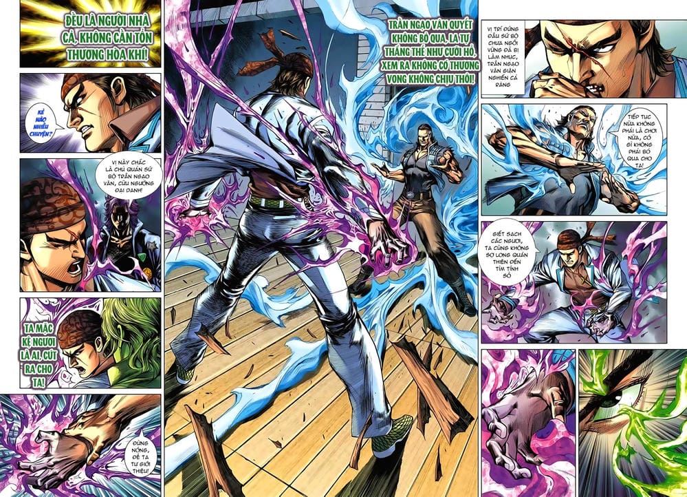 Truyện Tranh Tân Tác Long Hổ Môn trang 4