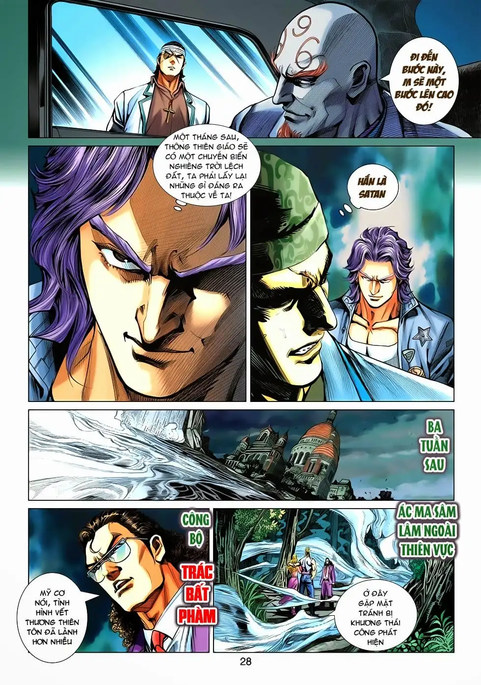 Truyện Tranh Tân Tác Long Hổ Môn trang 4