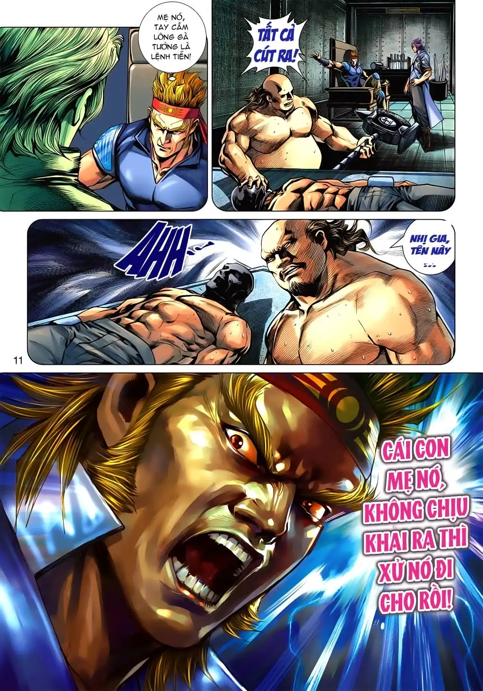 Truyện Tranh Tân Tác Long Hổ Môn trang 4