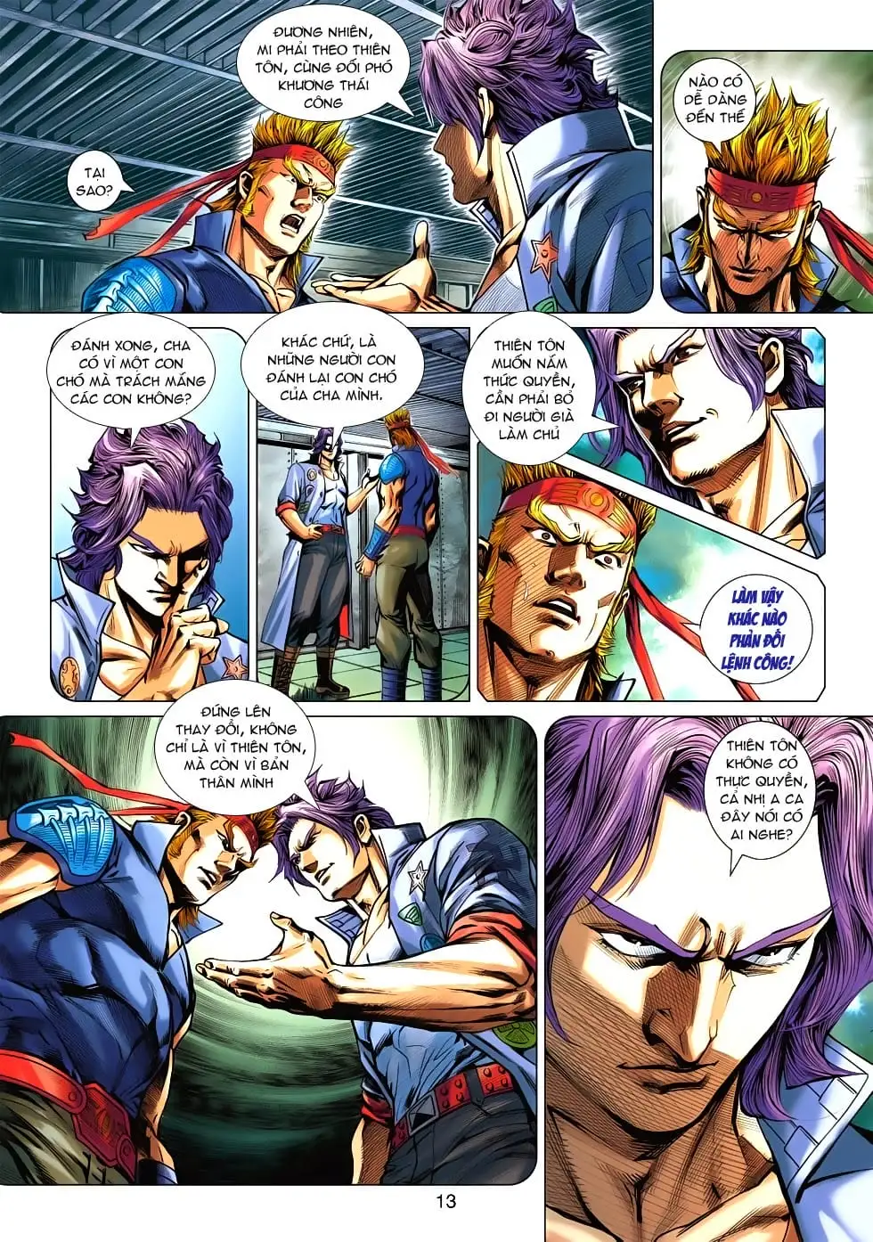 Truyện Tranh Tân Tác Long Hổ Môn trang 4