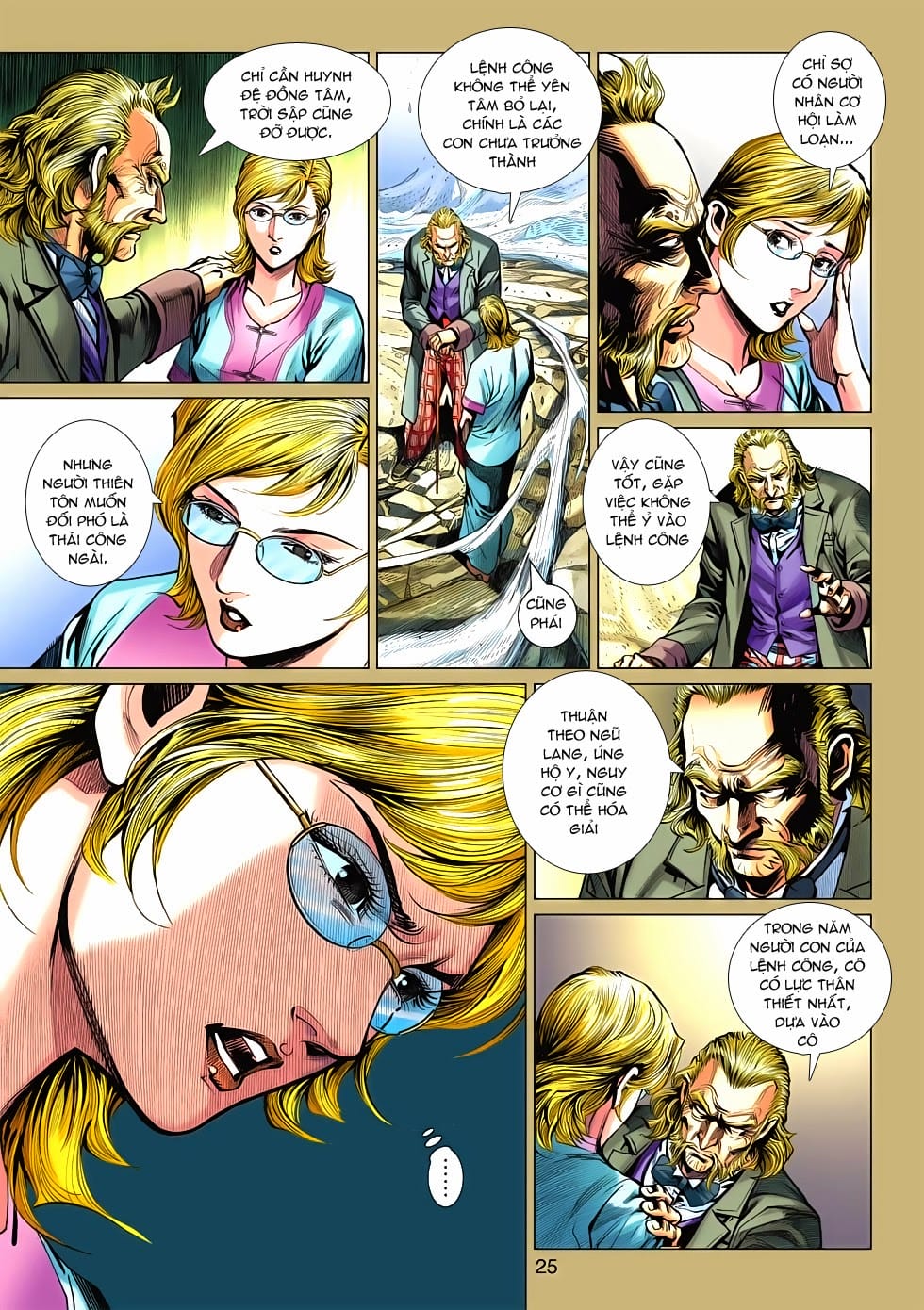 Truyện Tranh Tân Tác Long Hổ Môn trang 4