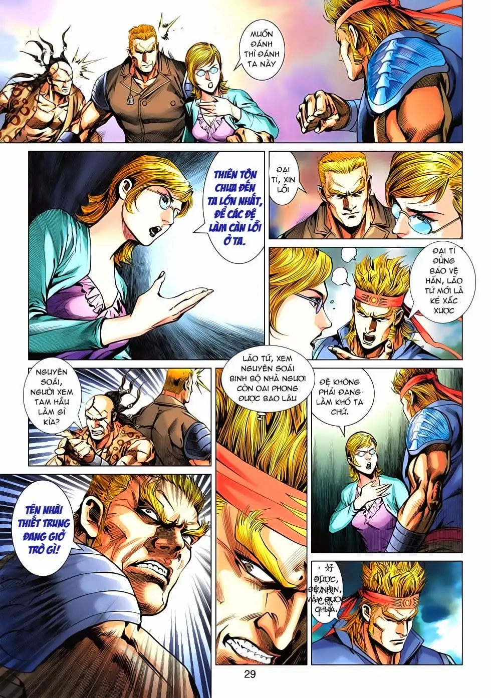 Truyện Tranh Tân Tác Long Hổ Môn trang 4