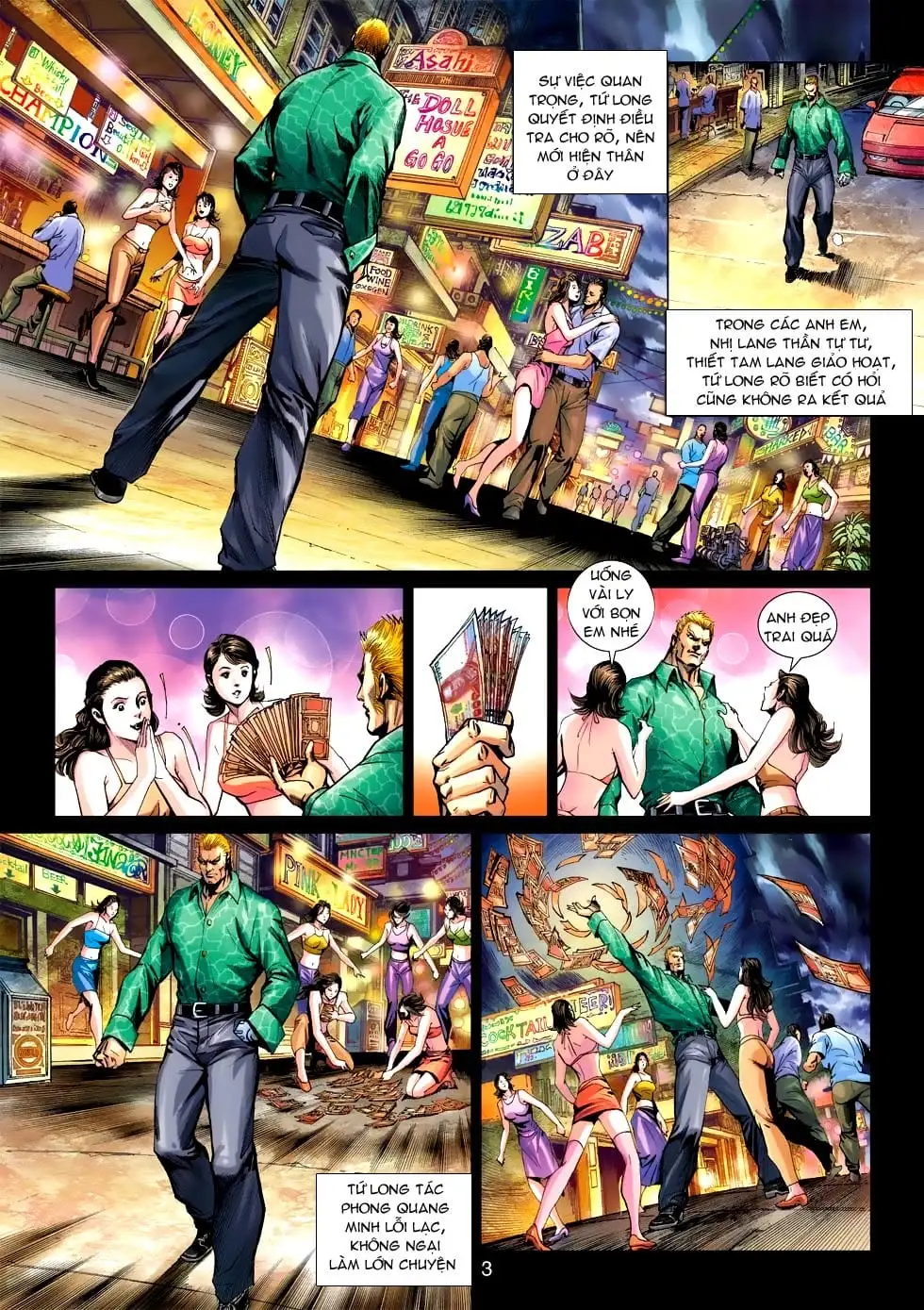 Truyện Tranh Tân Tác Long Hổ Môn trang 4