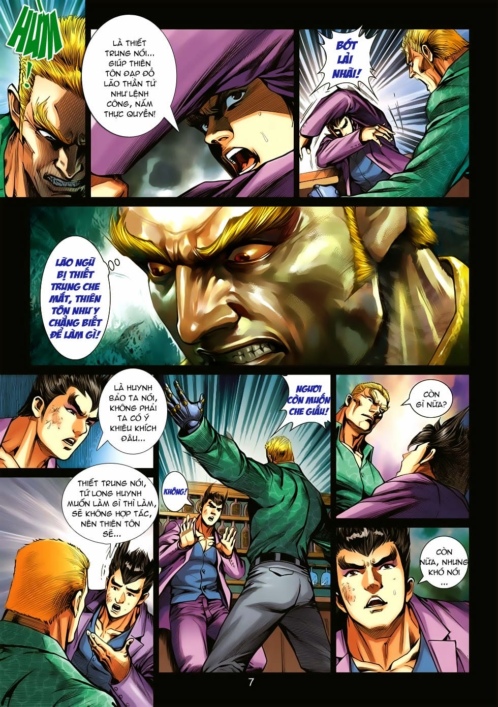 Truyện Tranh Tân Tác Long Hổ Môn trang 4
