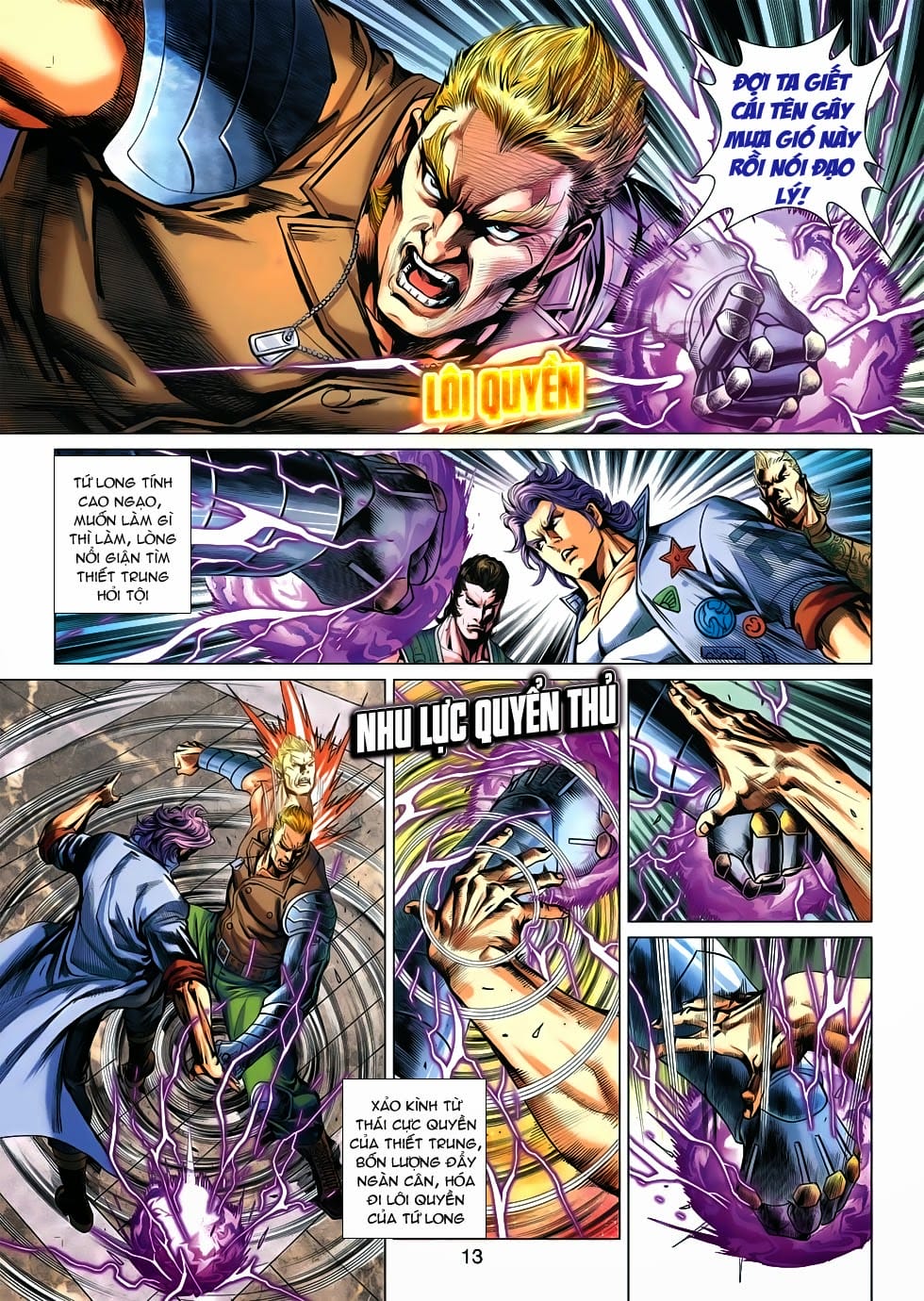 Truyện Tranh Tân Tác Long Hổ Môn trang 4