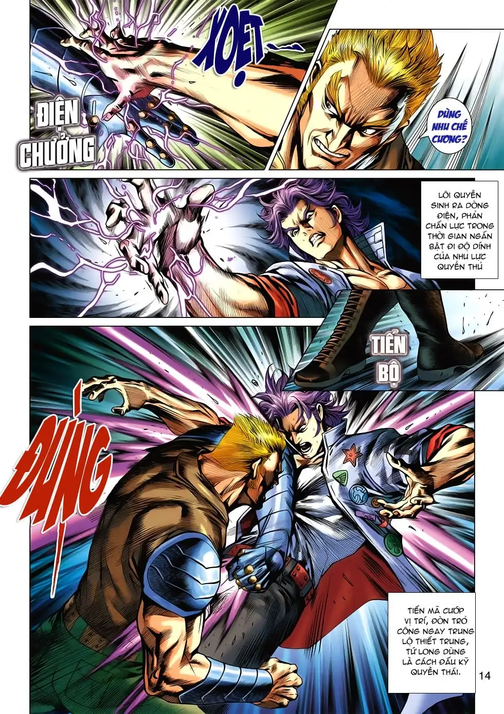 Truyện Tranh Tân Tác Long Hổ Môn trang 4