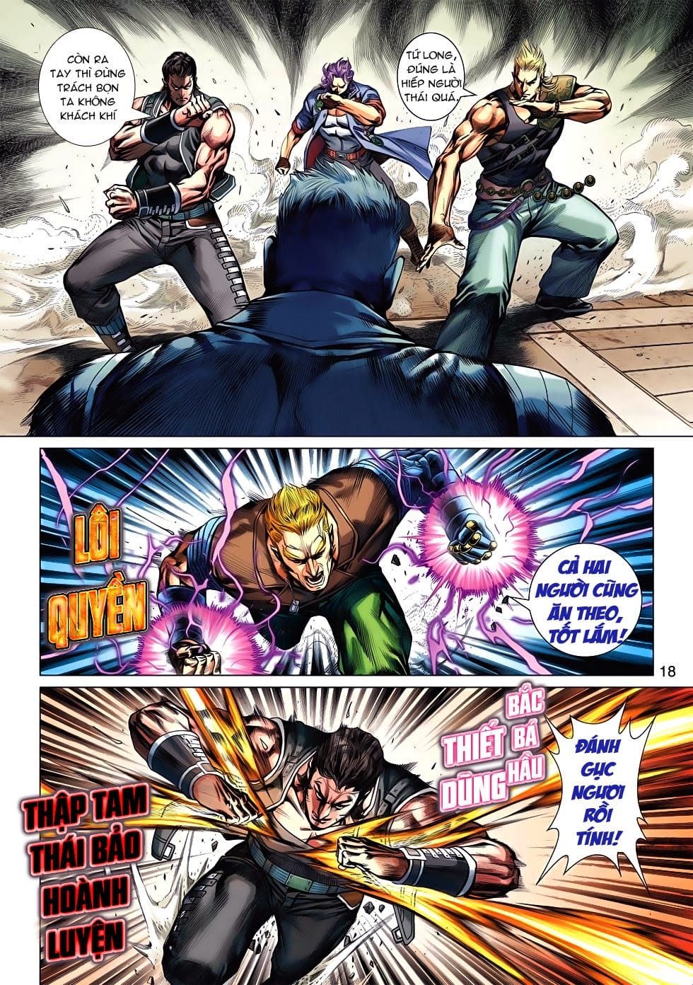 Truyện Tranh Tân Tác Long Hổ Môn trang 4
