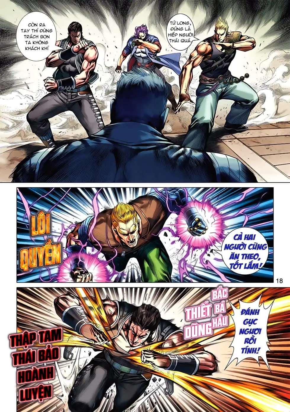 Truyện Tranh Tân Tác Long Hổ Môn trang 4