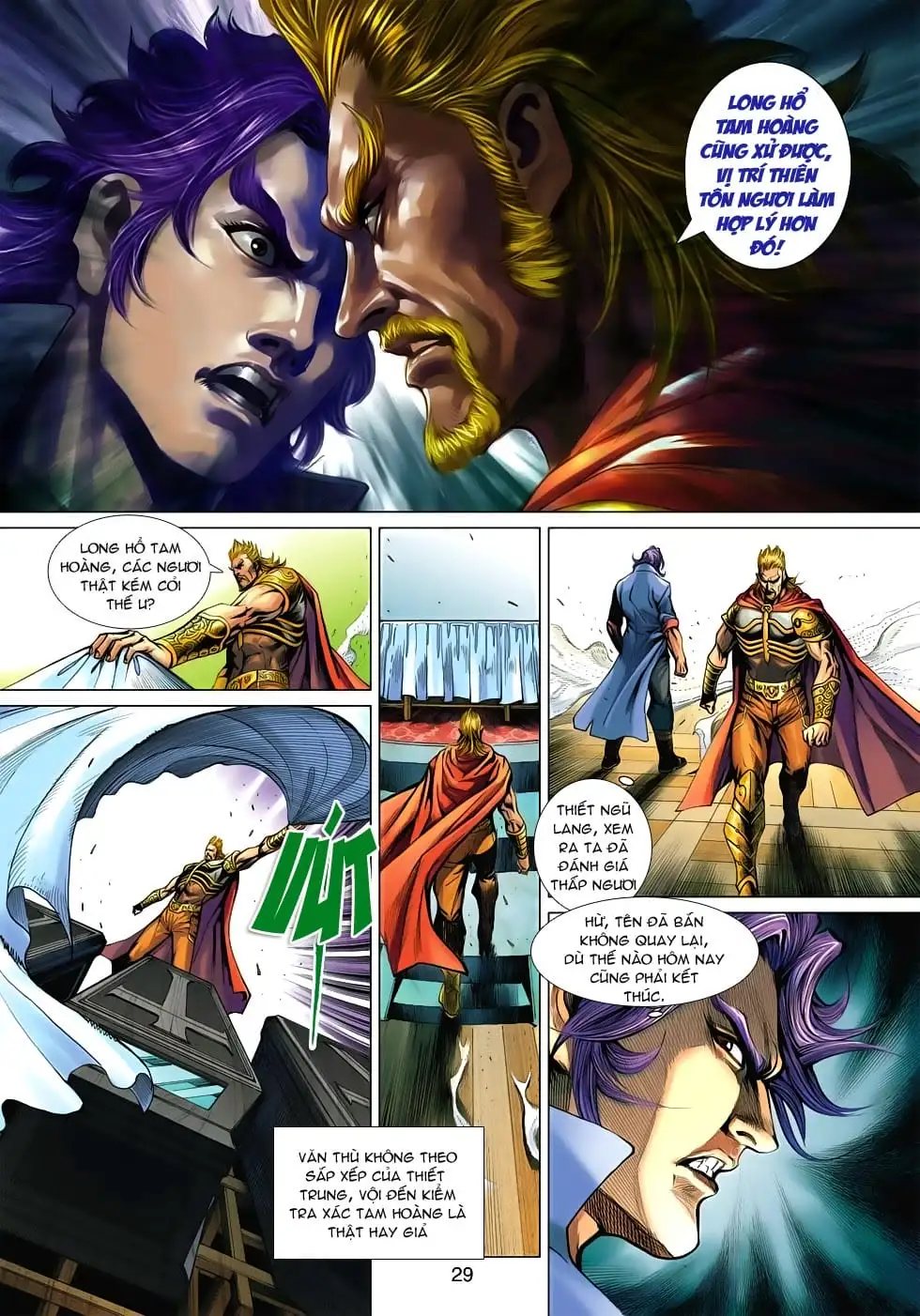 Truyện Tranh Tân Tác Long Hổ Môn trang 4