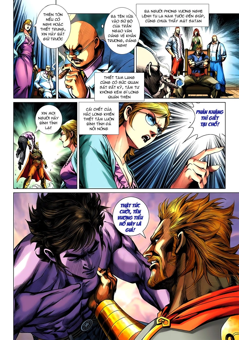 Truyện Tranh Tân Tác Long Hổ Môn trang 4